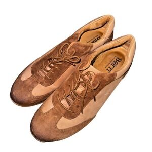 BØRN BENSON MENS 13 M PRE-OWNED Rust Nubuck Leather Men's Comfort Sneakers/Shoes